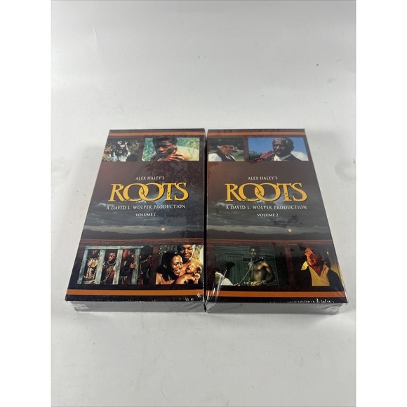 Other - Roots Alex Haley VHS Vol 1 & 2 Sealed David L Wolper Production Classic